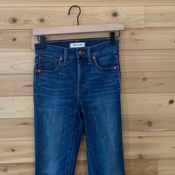 Madewell Size 23 10" High Rise Skinny Jeans - Picture 2 of 10